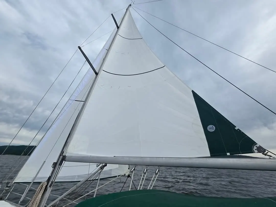 An in-mast furling mainsail